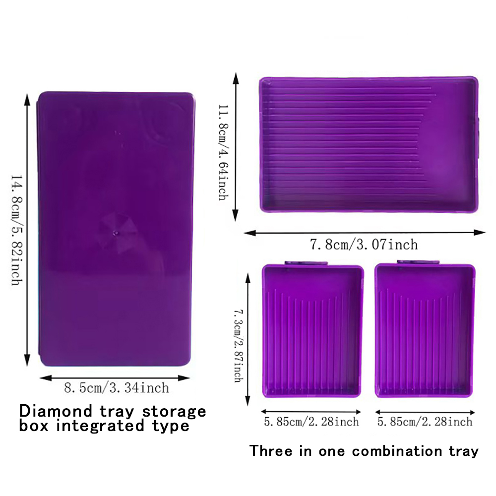 Diamond Painting Tray with Lid - Women Accessories Box 评论和价格