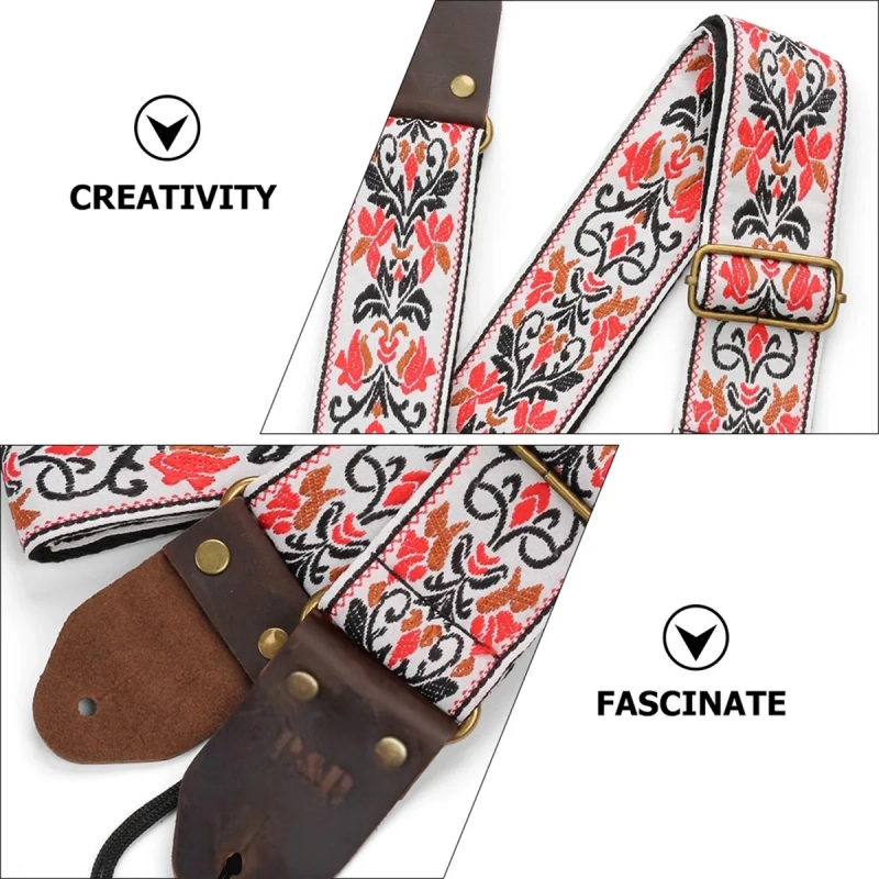 Miwayer Vintage Flowers Guitar - Women Electronic Accessories 评论和价格