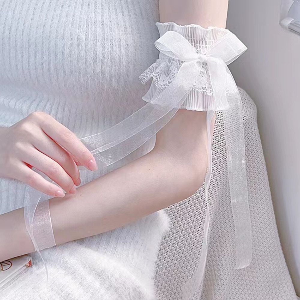 Fashion Lace Lolita Arm Sleeve - Women'S Winter Accessories Set 评论和价格