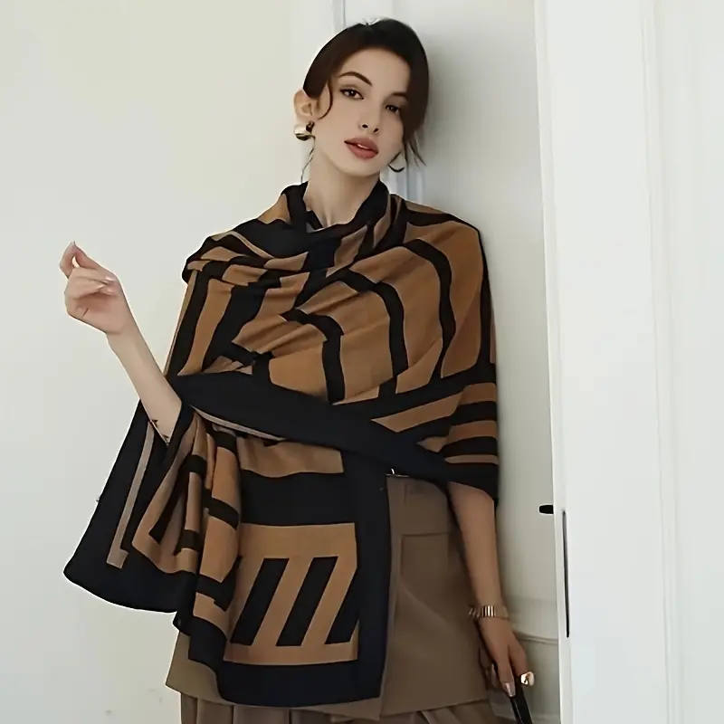 Fashion Cotton Linen Lightweig - Women'S Winter Accessories Set 评论和价格