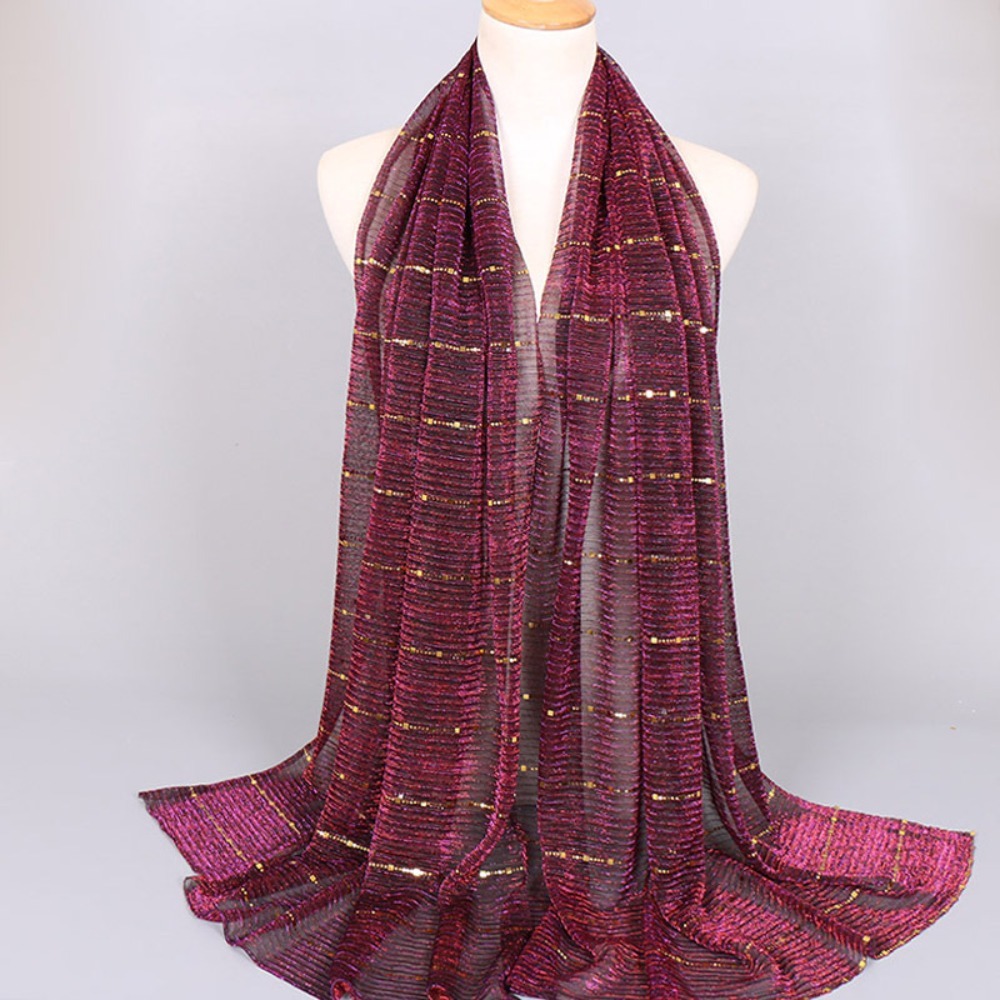 New Solid Color Shawl Female K - Women'S Winter Accessories Set 评论和价格