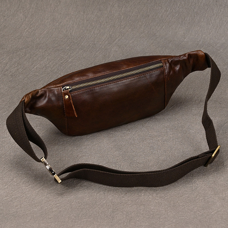 Men's Leather Chest Bags Cross - Women Electronic Accessories 评论和价格