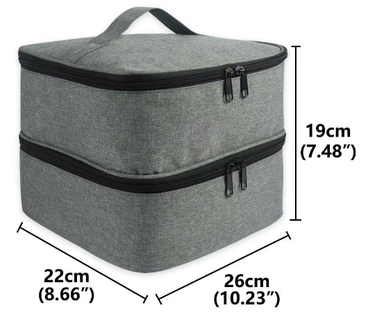 1pcs Nail Polish StorageBag Es - Women Accessories Box 评论和价格