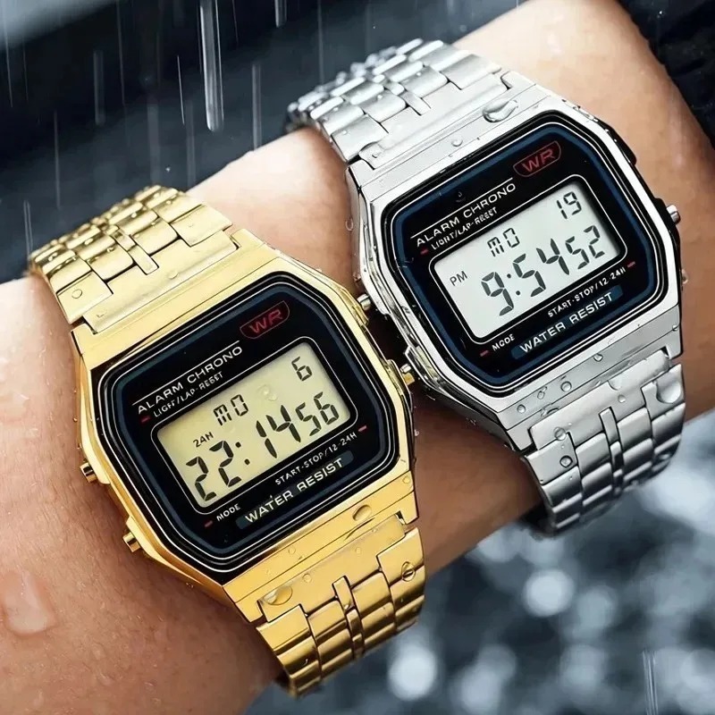 F91W Band Watch Waterproof Ret - Women Accessories Display 评论和价格