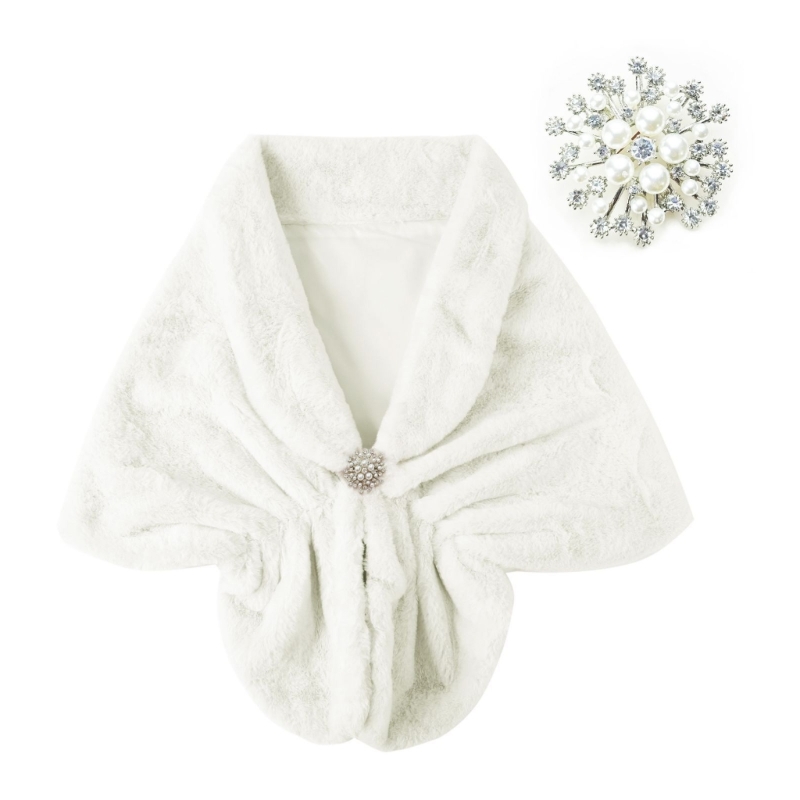 Fashion Ponchos Capes Set Eleg - Women'S Winter Accessories Set 评论和价格