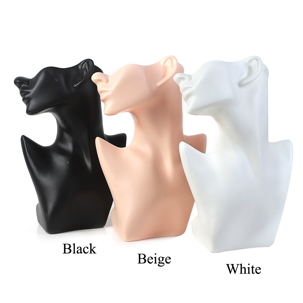 White Half Face Mannequin Head - Women Accessories Display 评论和价格