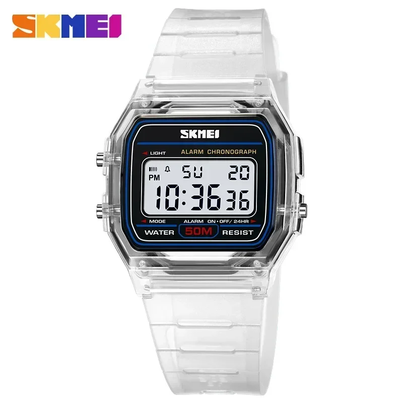 SKMEI 2056 Transparent TPU Str - Women Accessories Display 评论和价格