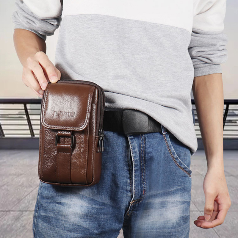 Men's Mobile Phone Waist Bag O - Women Electronic Accessories 评论和价格