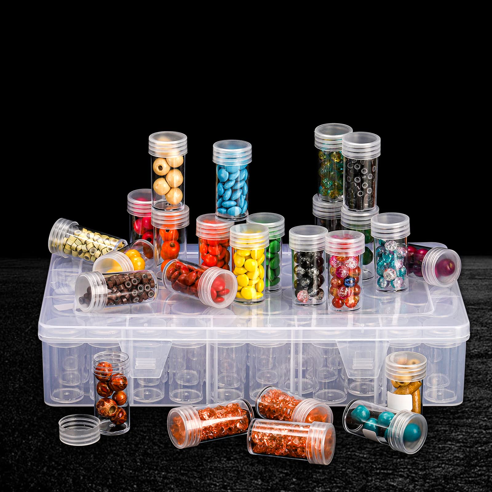 1pc 24/30//38/60 Slots Plastic - Women Accessories Box 评论和价格