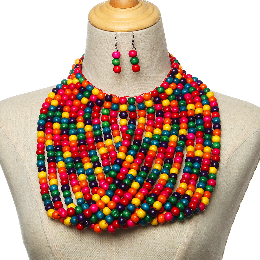 African style wood bead fringe - Women'S Accessories Amazon 评论和价格