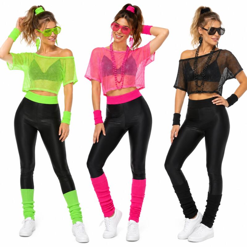 80s Hippie Disco Outfit Set Ne - Women'S Ear Accessories 评论和价格