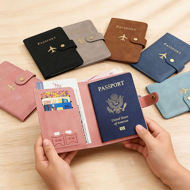 Leather Passport Holder Covers - Women'S Essential Accessories 评论和价格