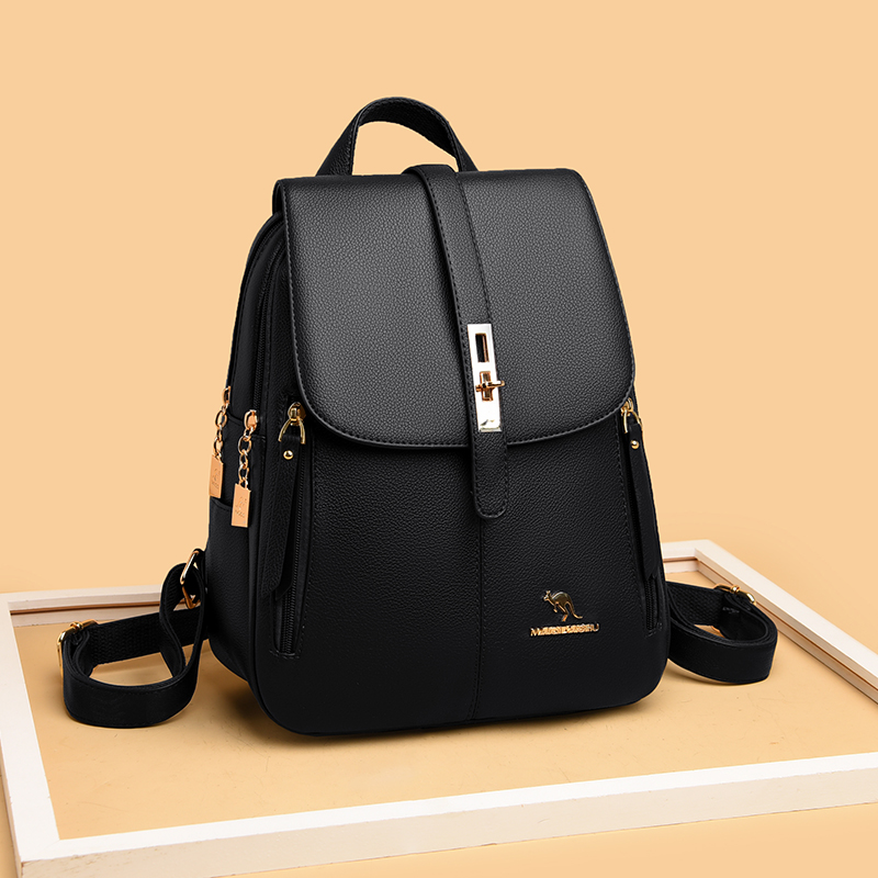 Luxury Women Leather Backpacks - Women Electronic Accessories 评论和价格