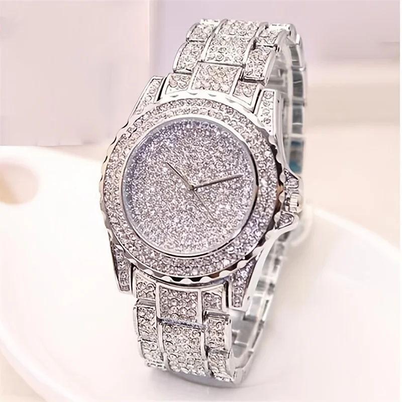 Fashion Crystal Full Steel Wom - Women Accessories Display 评论和价格