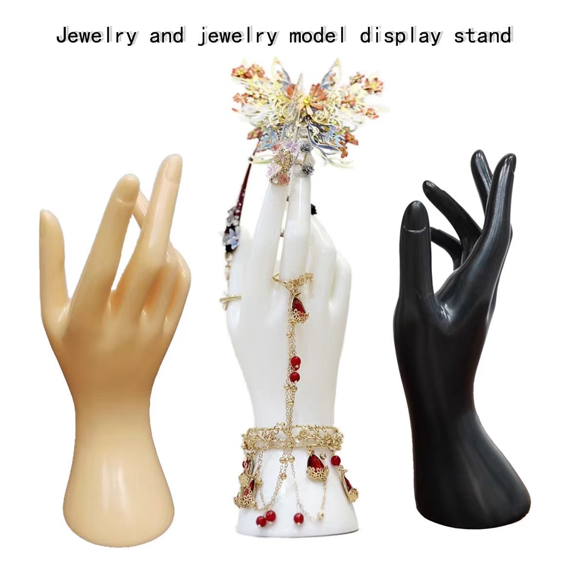 New Jewelry Display Hand Model - Women Accessories Display 评论和价格