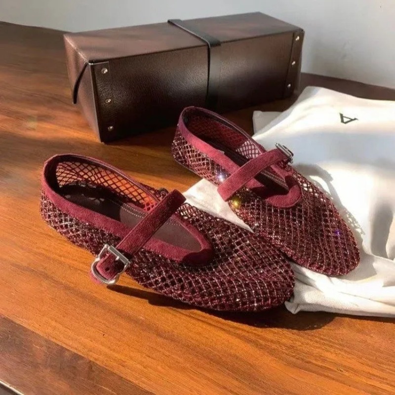Hollow Rhinestone Baotou Sanda - Women'S Shoes And Accessories 评论和价格