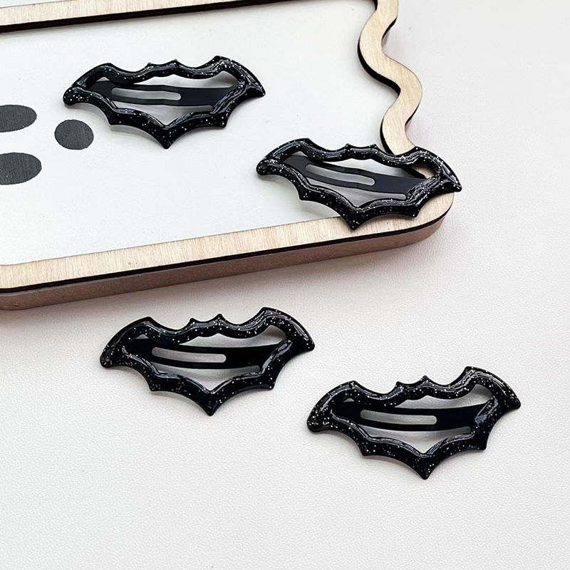 *10Pcs Halloween Bat Hairpins  - Women'S Essential Accessories 评论和价格