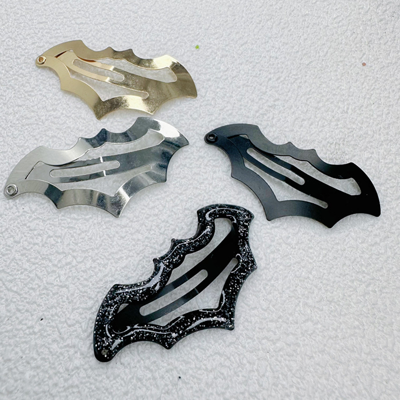*10Pcs Halloween Bat Hairpins  - Women'S Essential Accessories 评论和价格