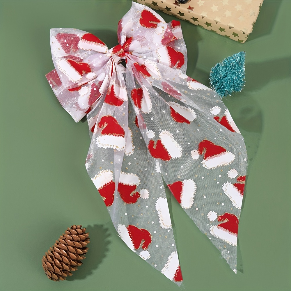 1 piece Christmas tulle bow ha - Women'S Essential Accessories 评论和价格