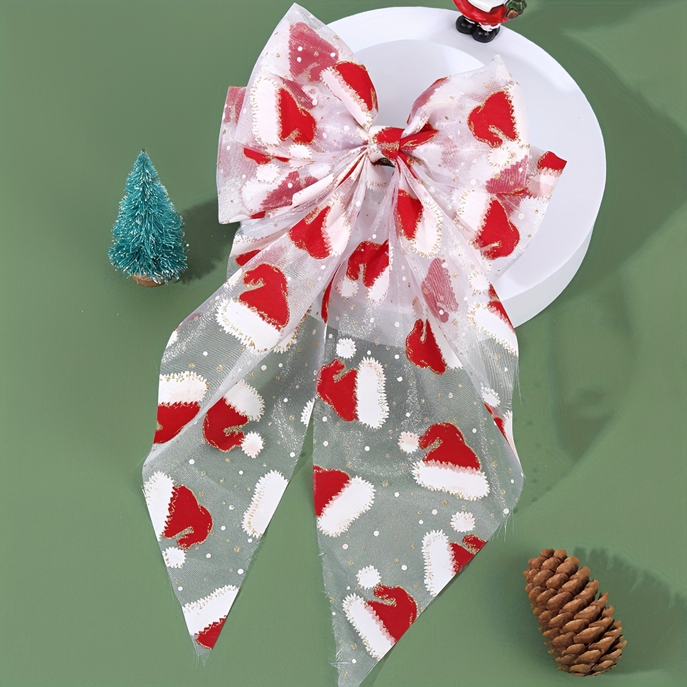 1 piece Christmas tulle bow ha - Women'S Essential Accessories 评论和价格
