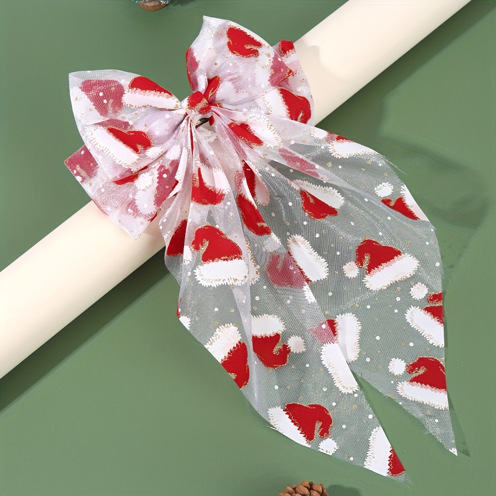 1 piece Christmas tulle bow ha - Women'S Essential Accessories 评论和价格