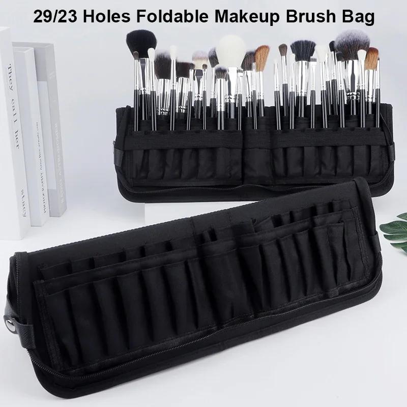 29/23 Holes Foldable Makeup Br - Women Accessories Box 评论和价格
