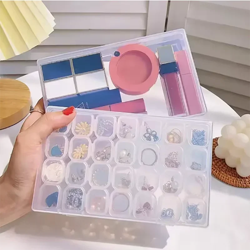 28 grid diamond painting tool  - Women Accessories Box 评论和价格