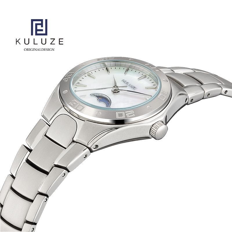 KULUZE Titanium Lady Watch Swi - Women Accessories Display 评论和价格