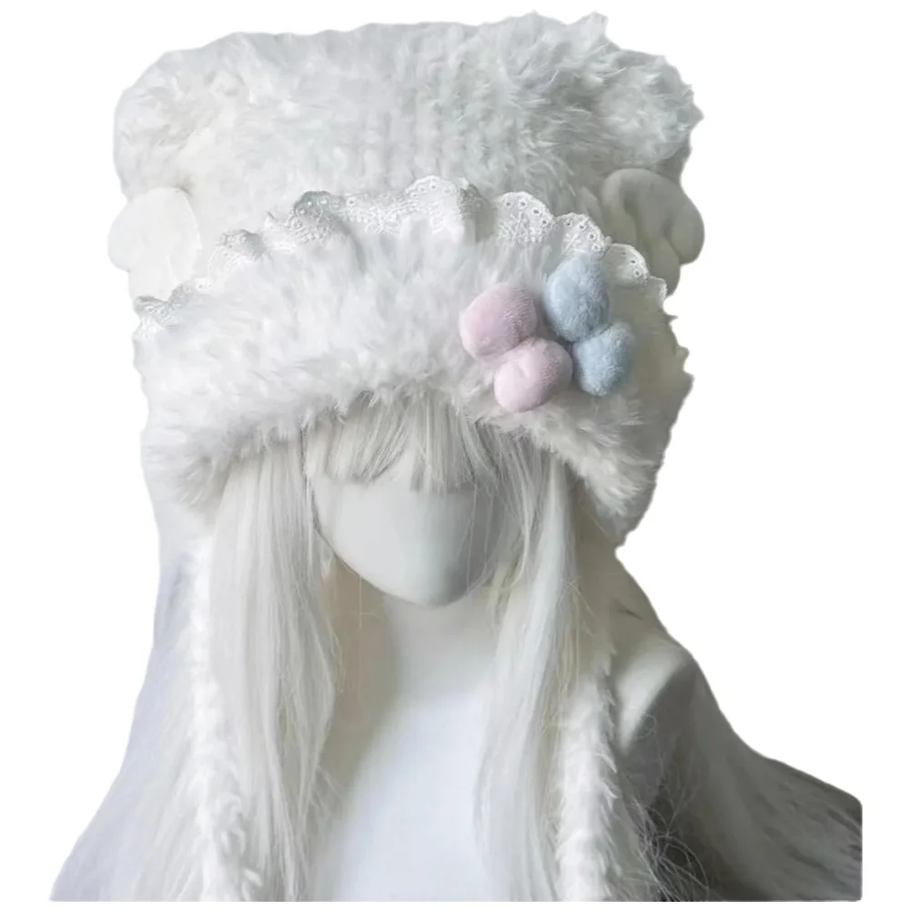 Pink and blue bow-knotted lace - Women'S Ear Accessories 评论和价格